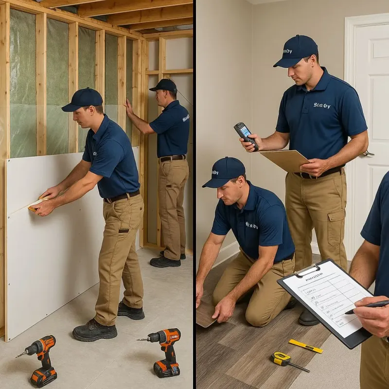 Repairs and Reconstruction process in Monee, IL