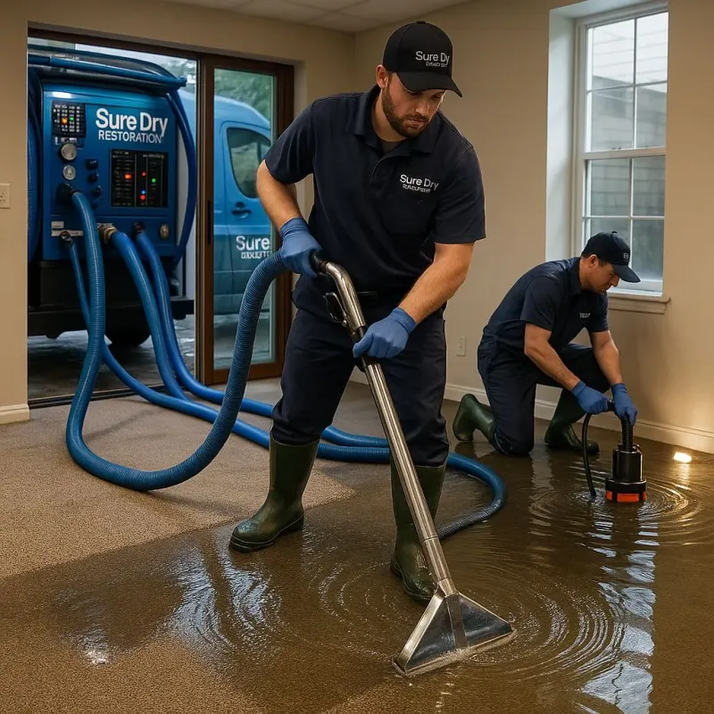 Water Extraction and Removal process in Monee, IL